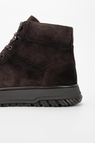  Valmenti Erkek Kahve grft Hakiki Deri Casual Bot