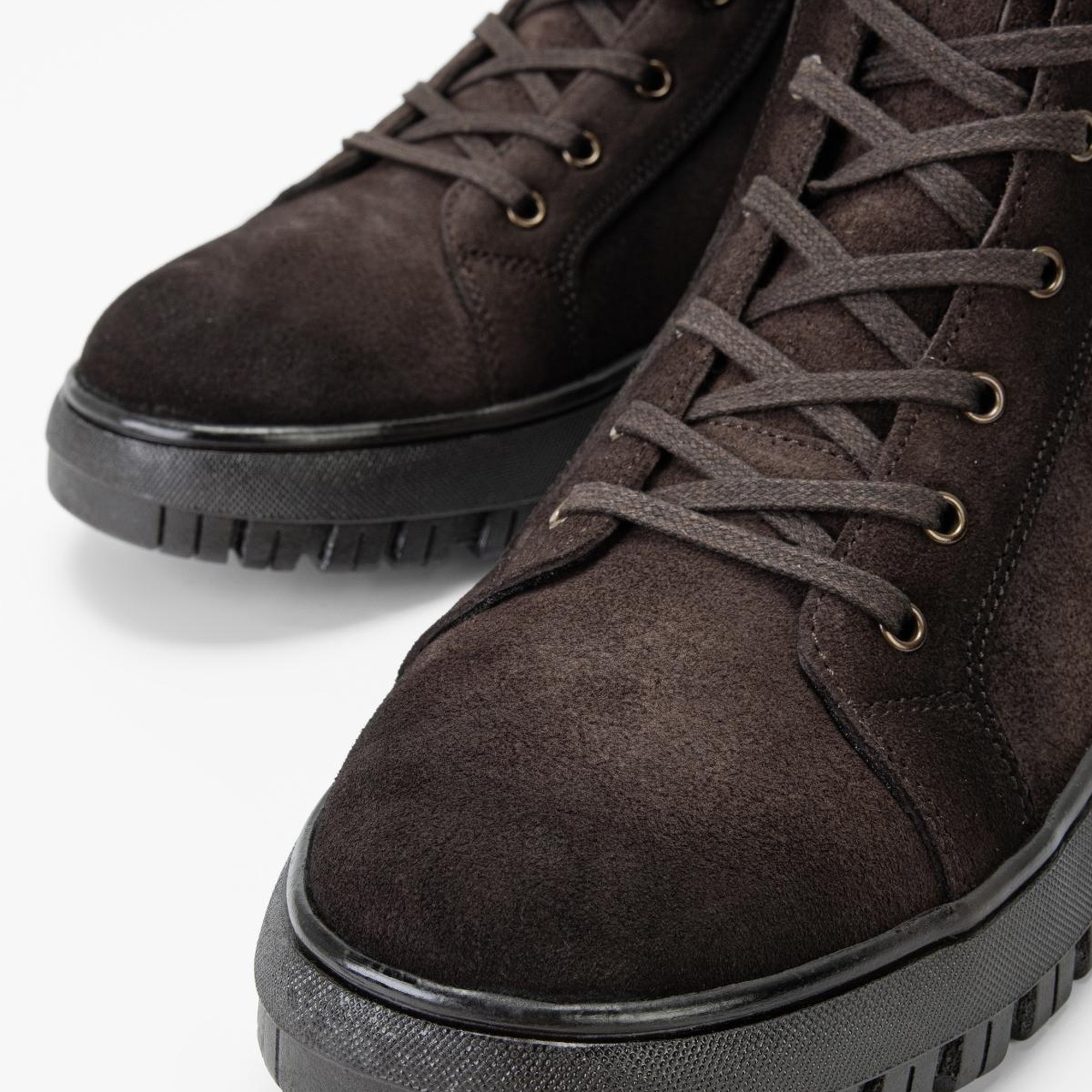 Valmenti Erkek Kahve grft Hakiki Deri Casual Bot