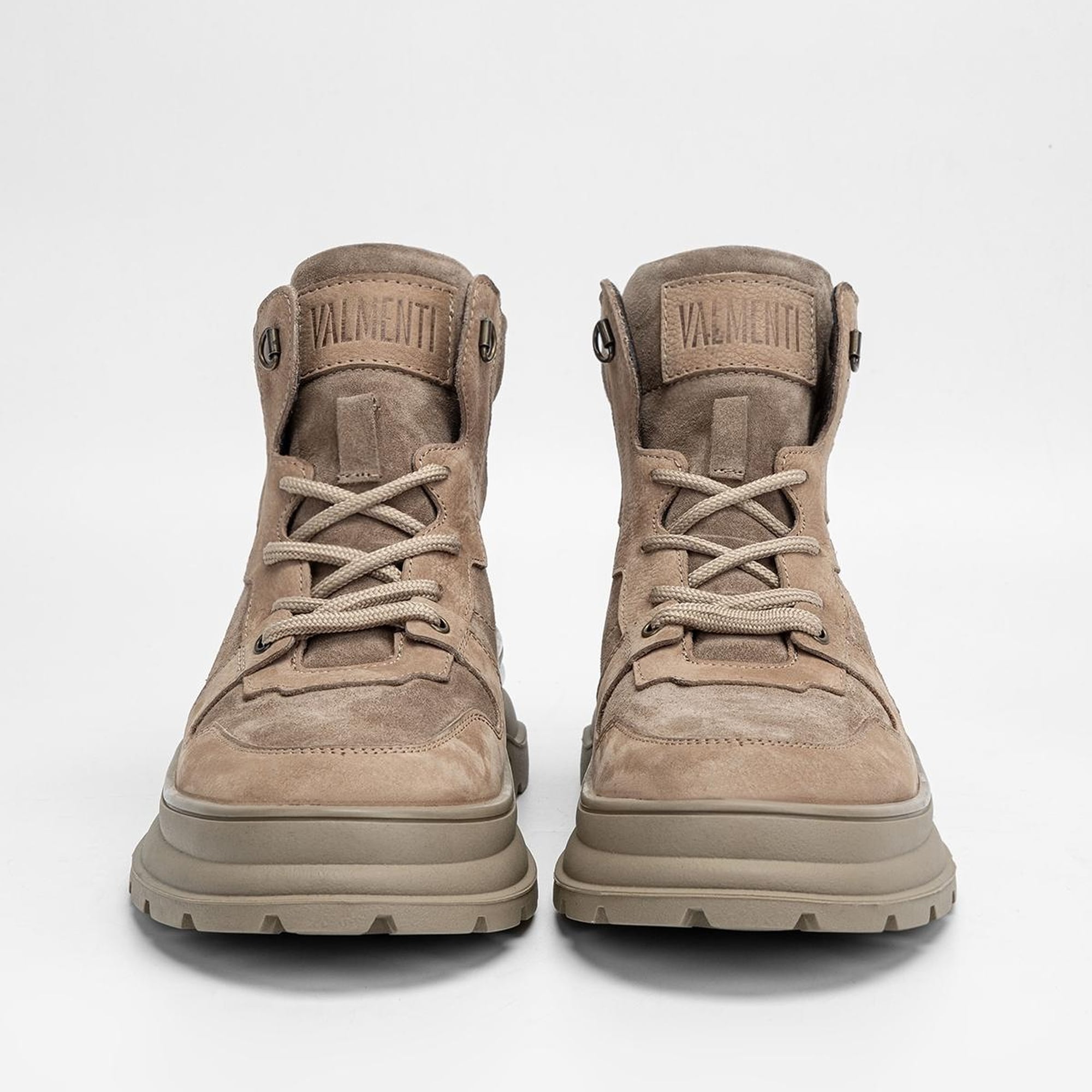 Valmenti Erkek Vizon Nubuk Hakiki Deri Casual Bot