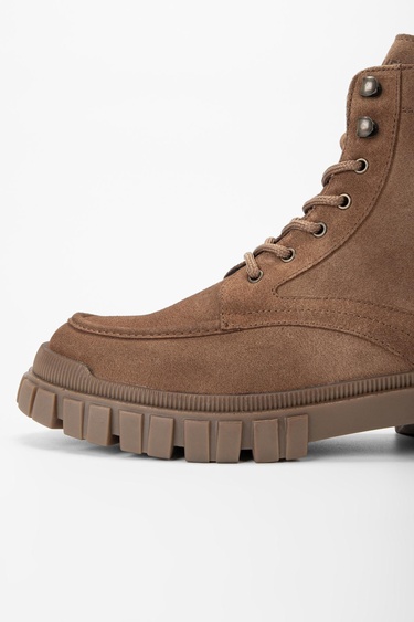  Valmenti Zenith Erkek Tarçın Süet Hakiki Deri Casual Bot