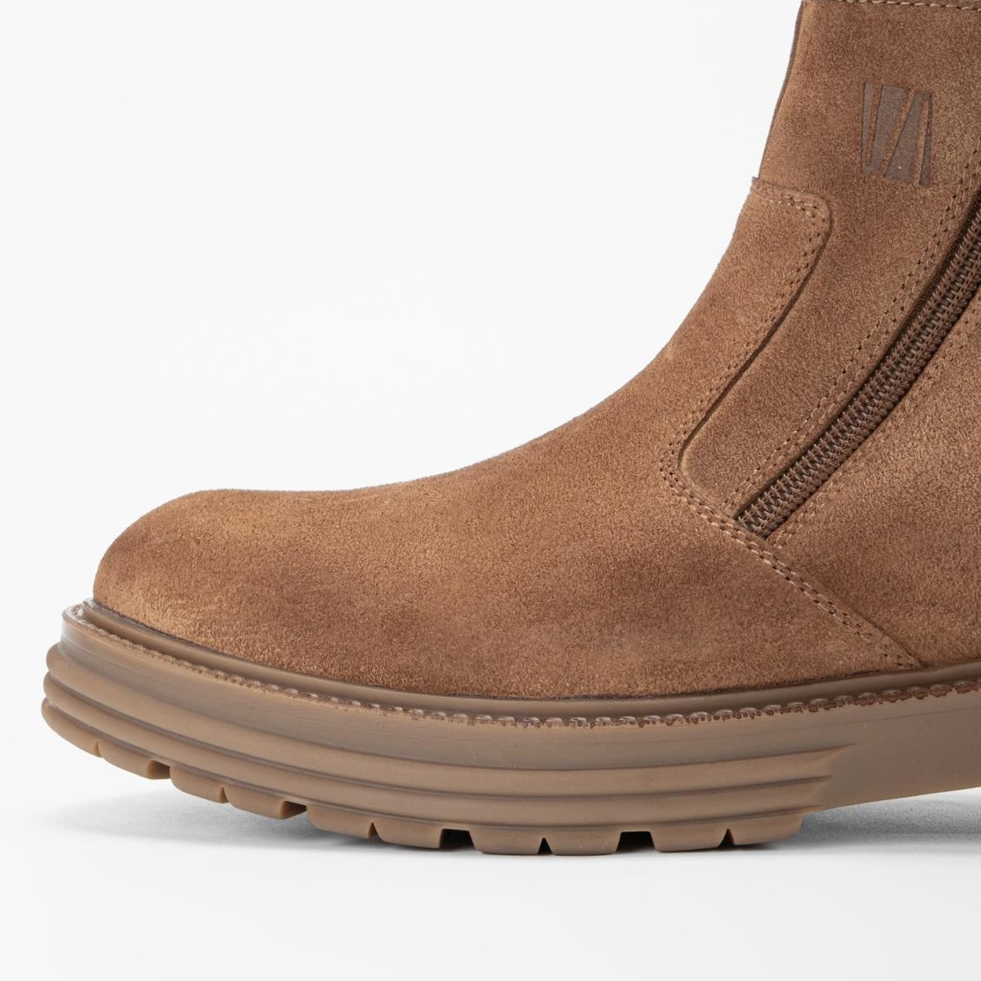 Valmenti Erkek Tarçın Süet Hakiki Deri Casual Bot