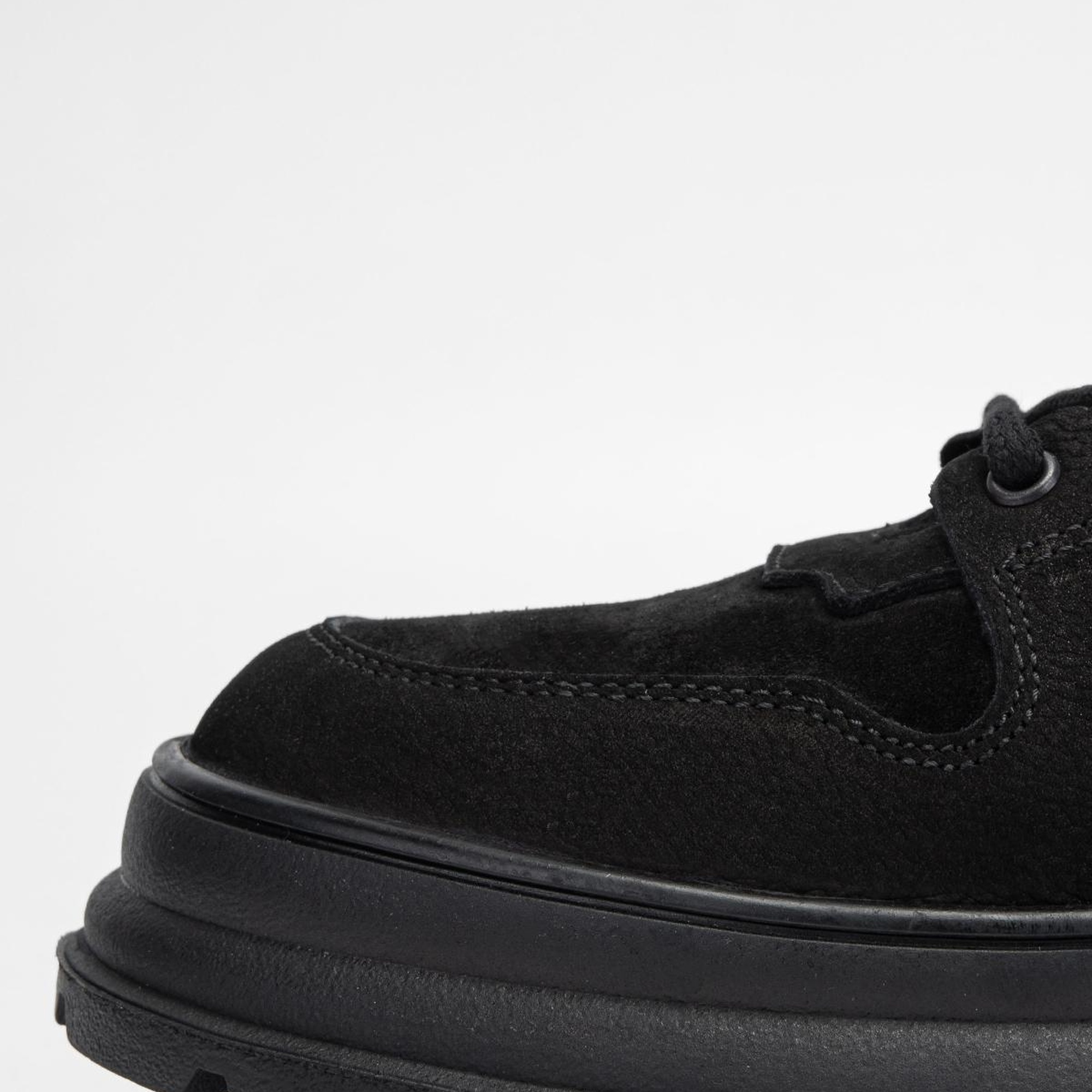 Valmenti Erkek Siyah Nubuk Hakiki Deri Casual Bot