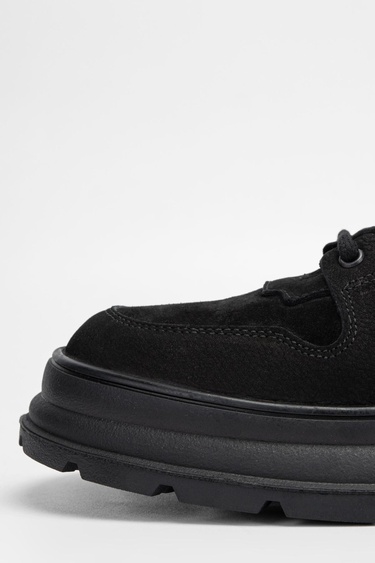  Valmenti Erkek Siyah Nubuk Hakiki Deri Casual Bot