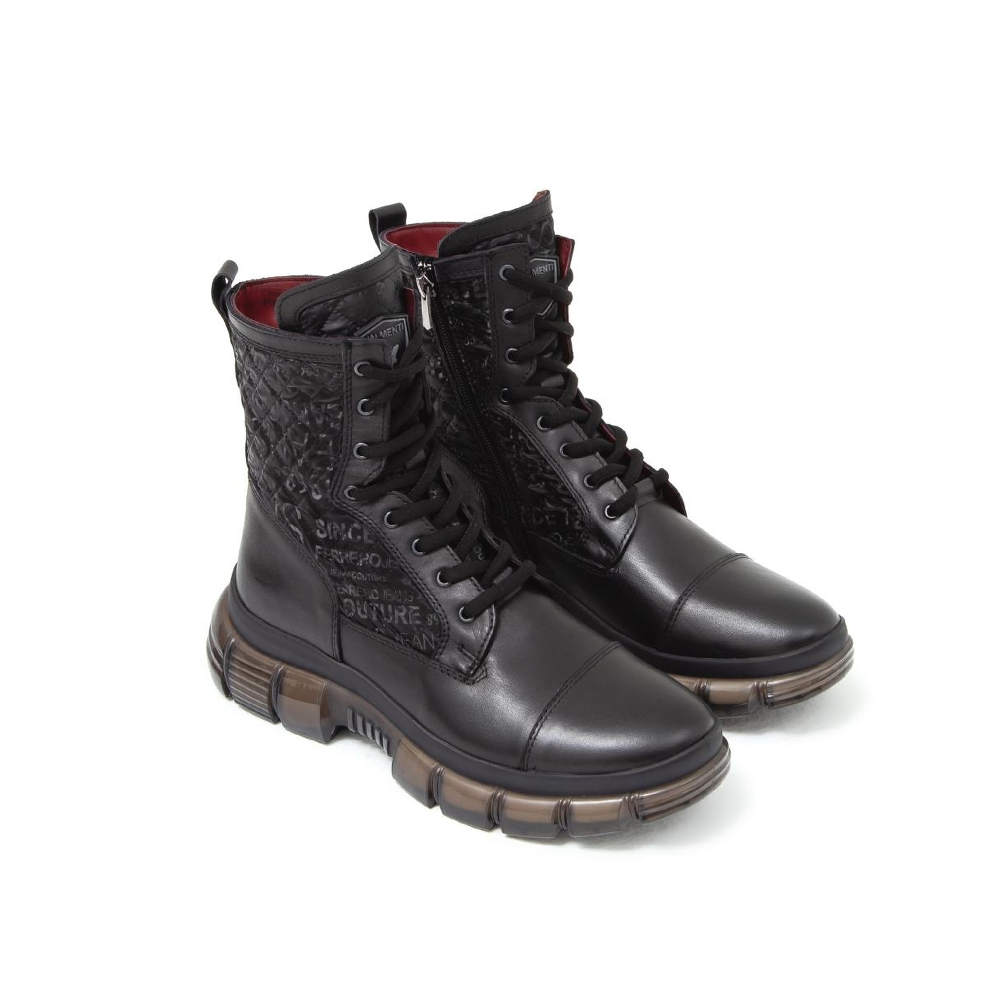 Valmenti Glow Erkek Siyah Hakiki Deri Casual Bot