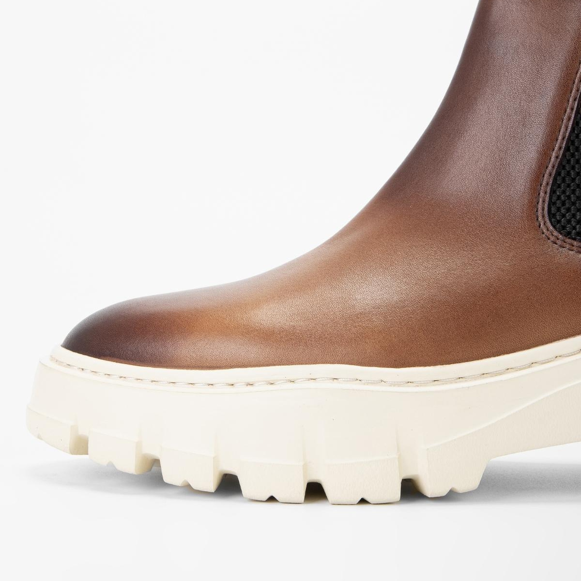 Valmenti Aegis Erkek Ceviz Hakiki Deri Casual Bot