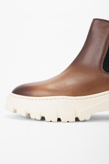  Valmenti Aegis Erkek Ceviz Hakiki Deri Casual Bot