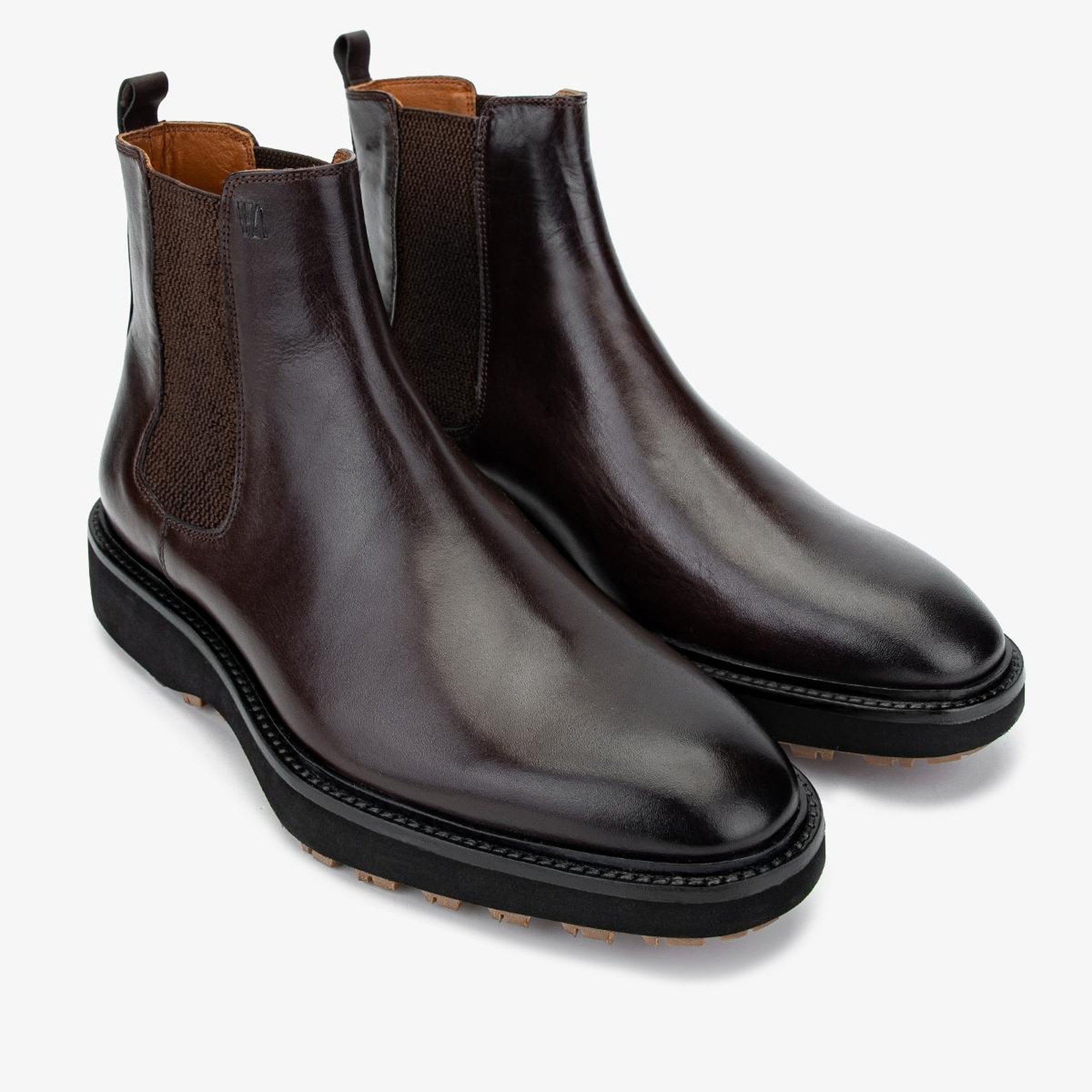 Valmenti Erkek Hakiki Deri Kahverengi Klasik Bot