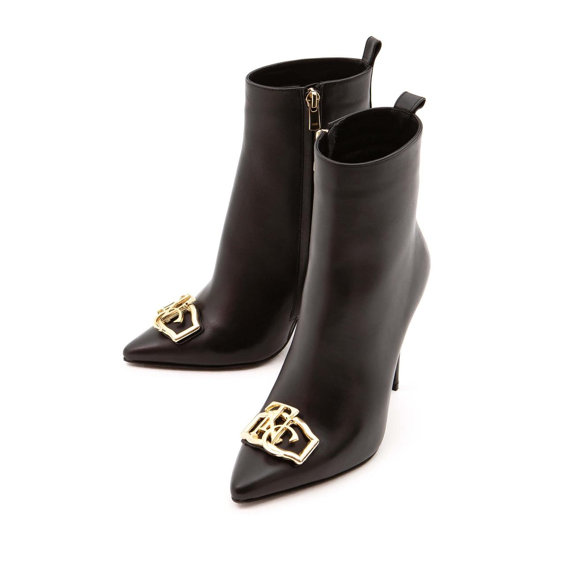 Tamer Tanca Kadın Hakiki Deri Siyah Topuklu Bot