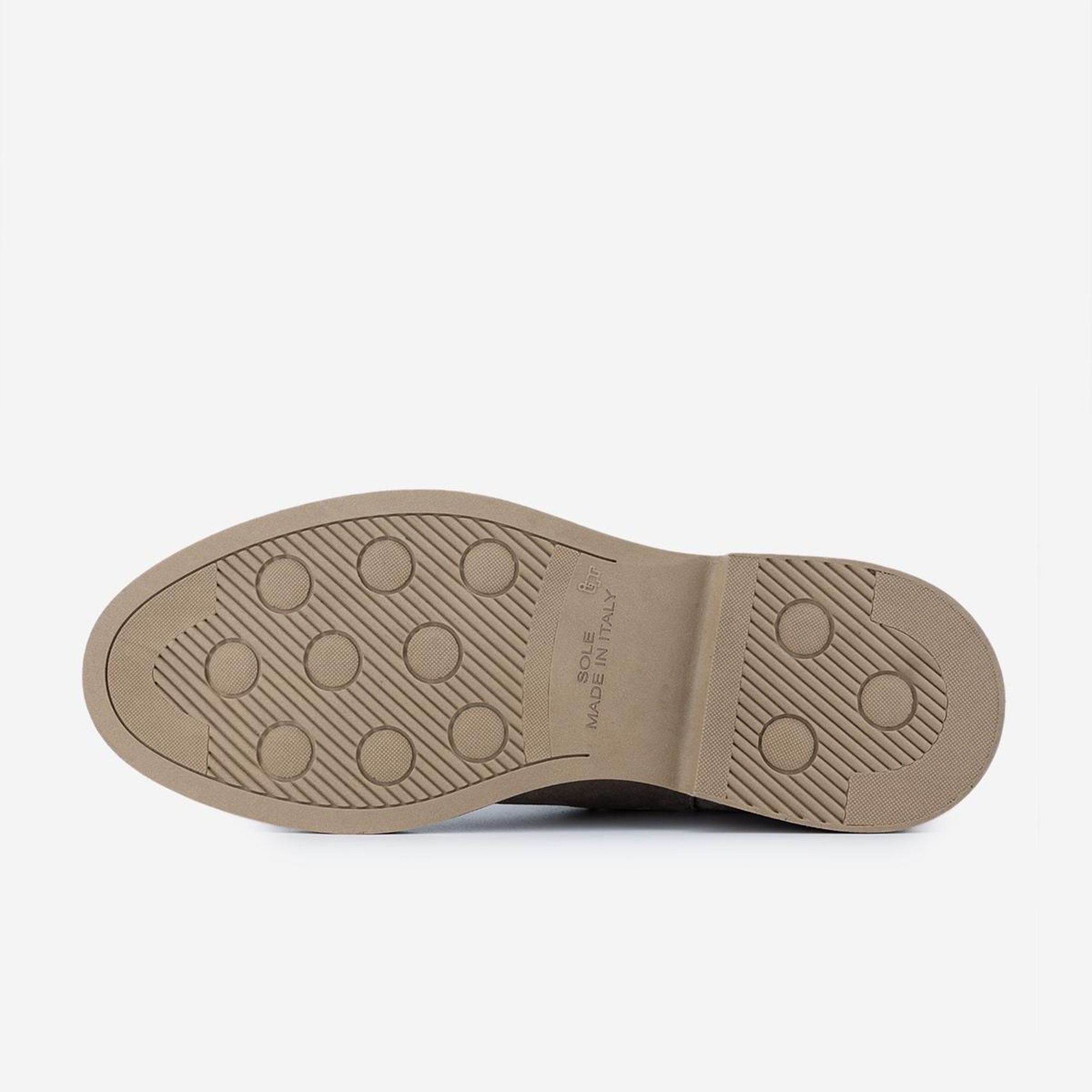 Valmenti Erkek Hakiki Deri Bej Süet Casual Bot