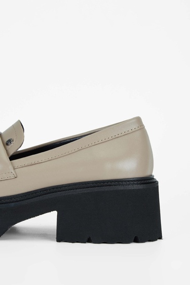  Tamer Tanca Kadın Hakiki Deri Vizon Loafer Ayakkabı