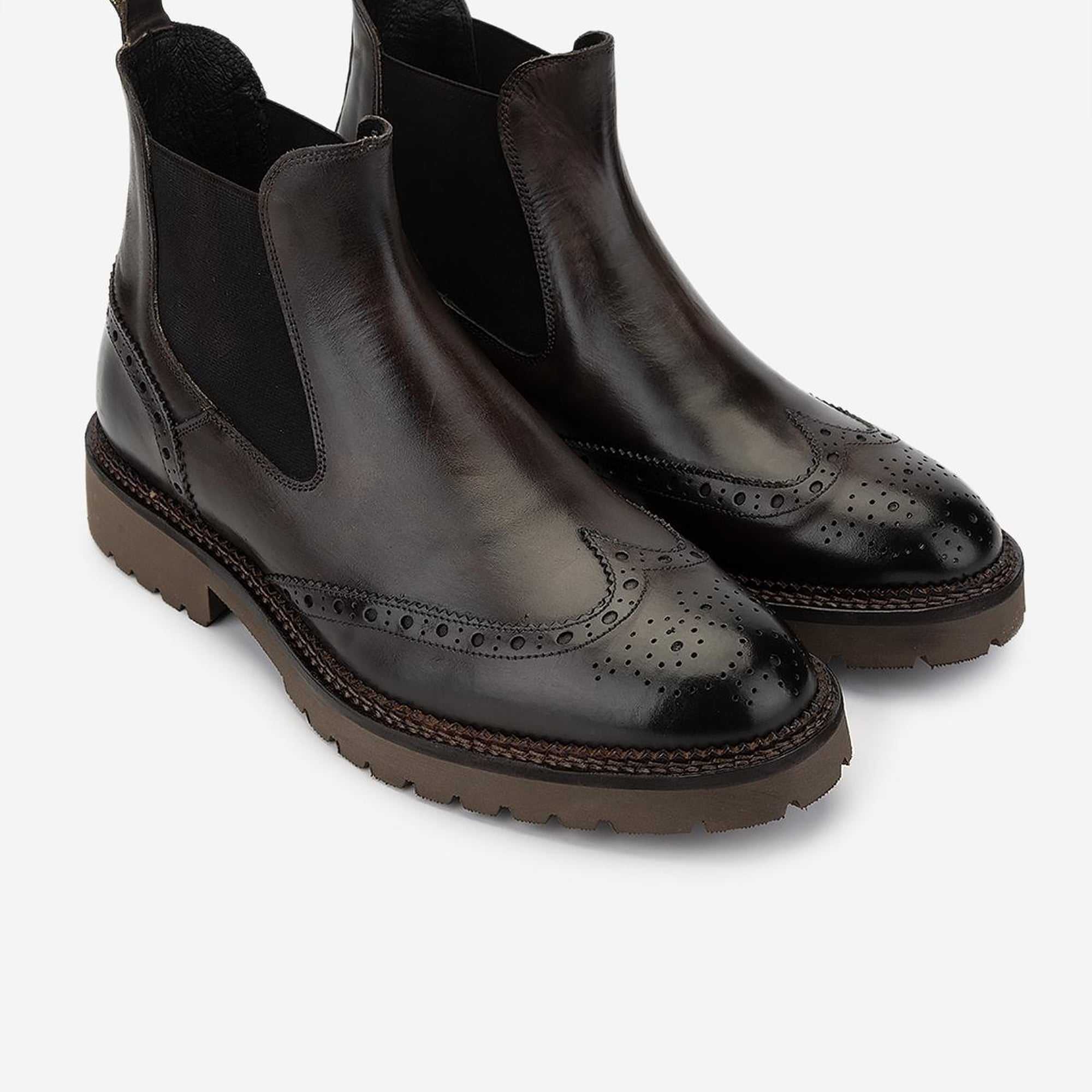 Valmenti Erkek Hakiki Deri Casual Bot