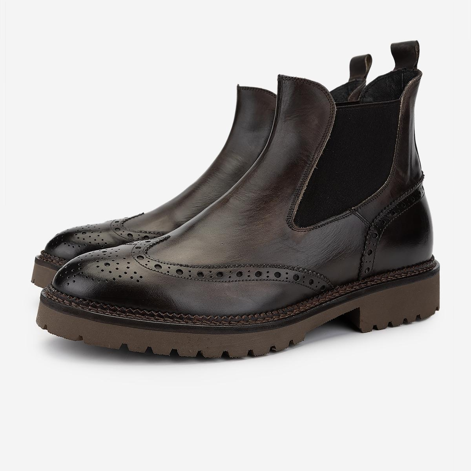 Valmenti Erkek Hakiki Deri Casual Bot