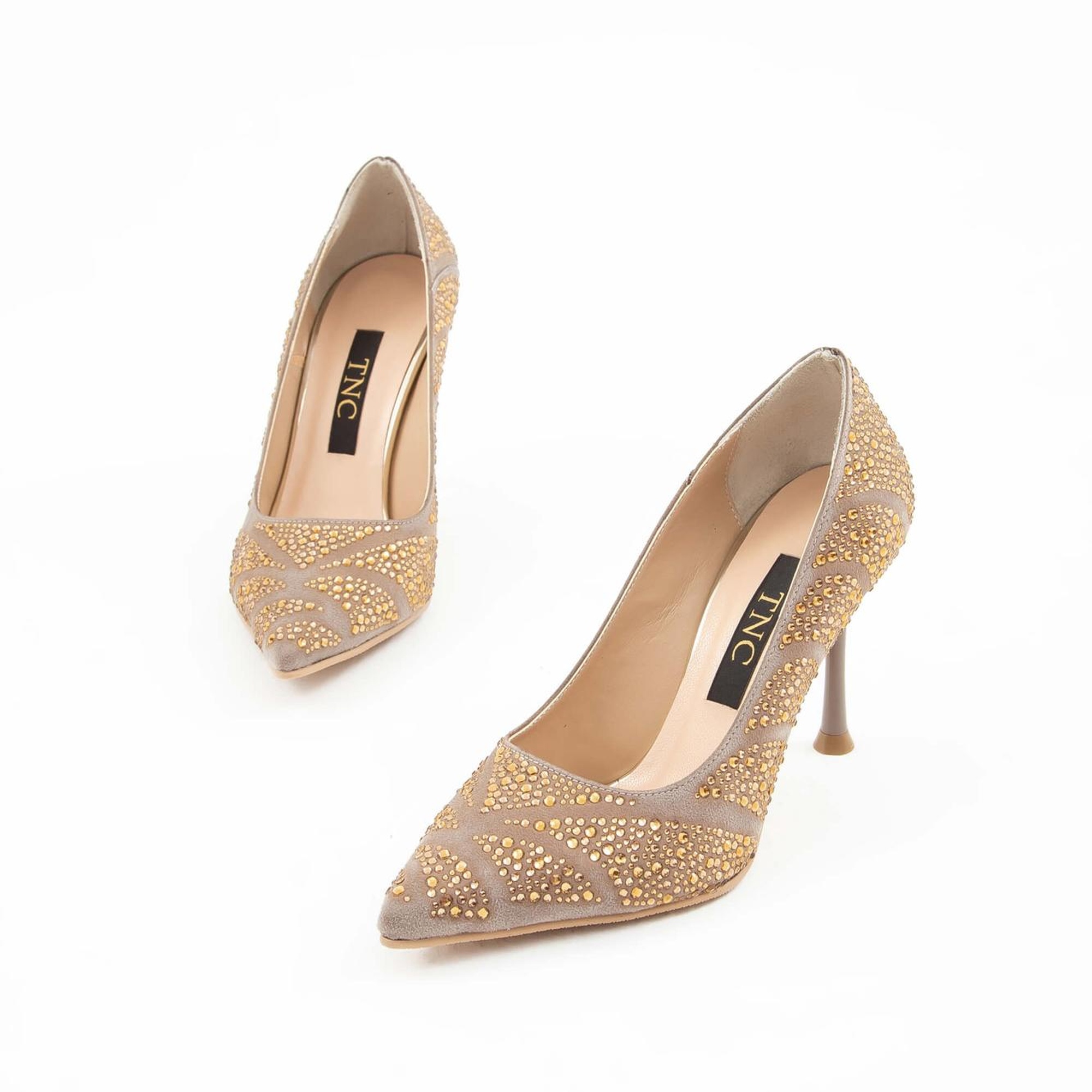 Tamer Tanca Kadın Hakiki Deri Vizon Abiye Ayakkabı