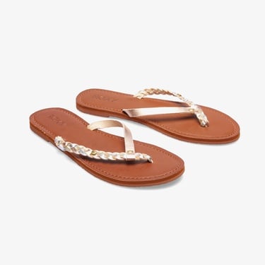  Roxy Livia Kadın Kahverengi Terlik