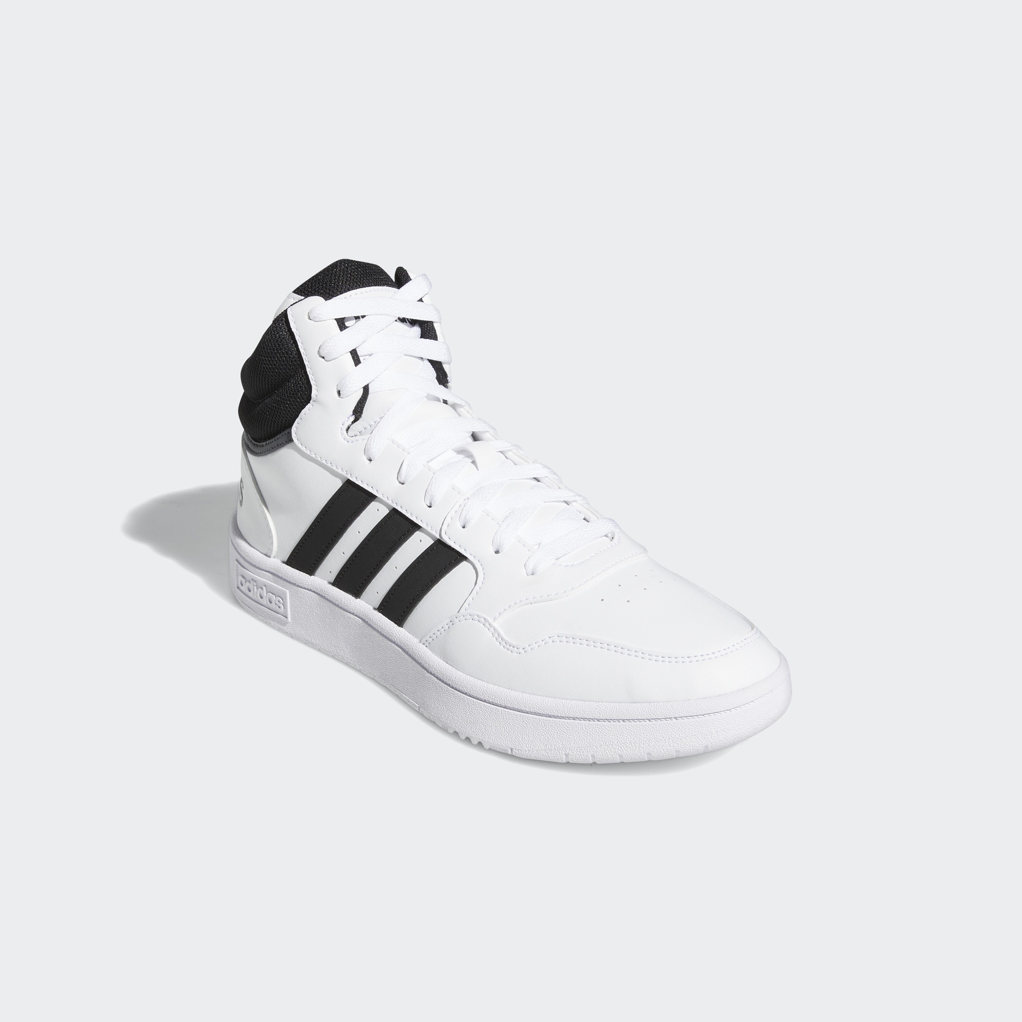 adidas Hoops 3.0 Mid Erkek Beyaz Günlük Spor Ayakkabı