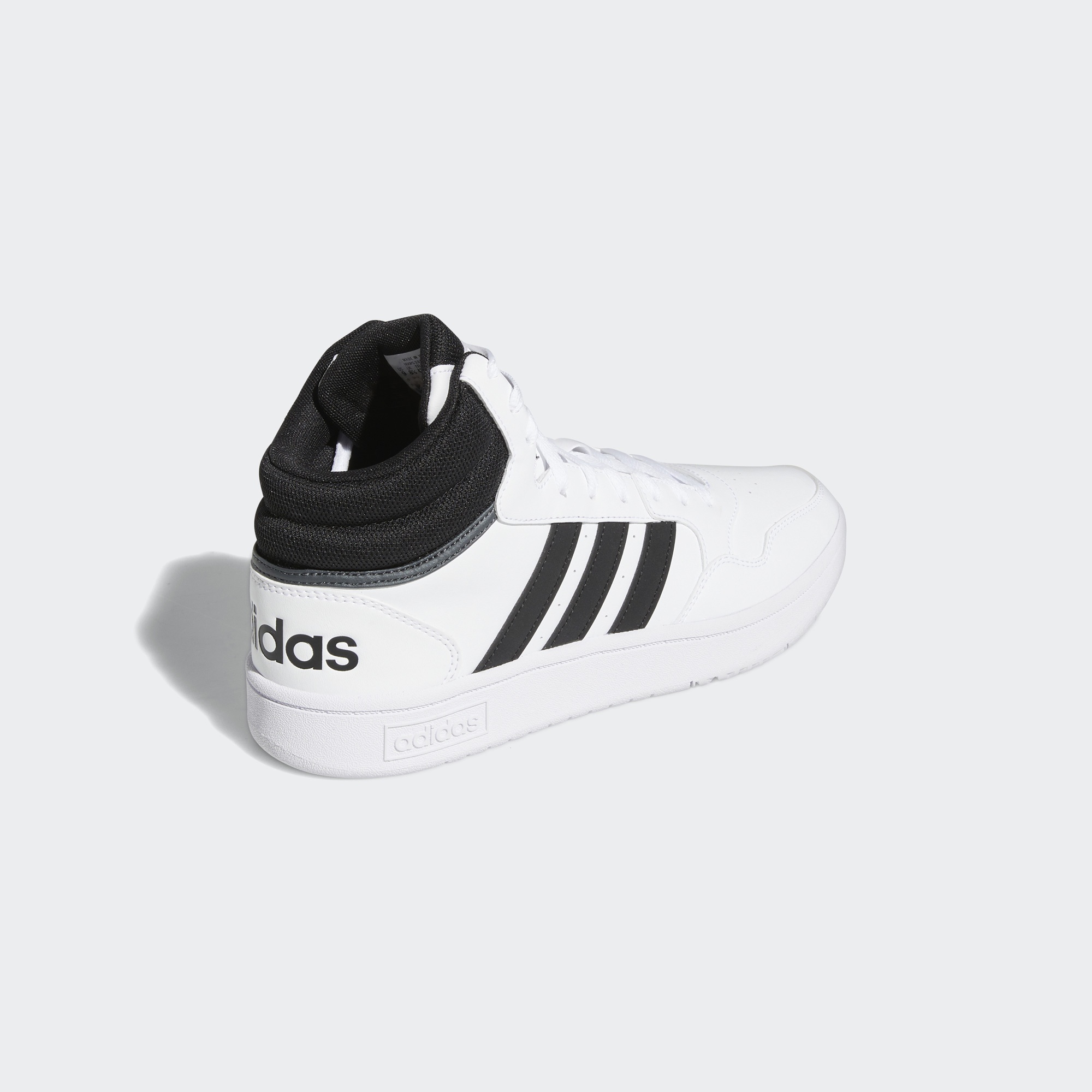 adidas Hoops 3.0 Mid Erkek Beyaz Günlük Spor Ayakkabı