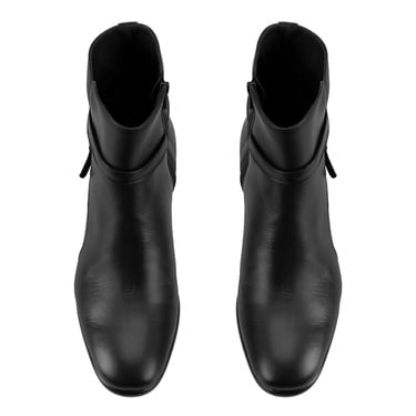  Hallie Siyah Kadın DesaComfort Topuklu Deri Bot