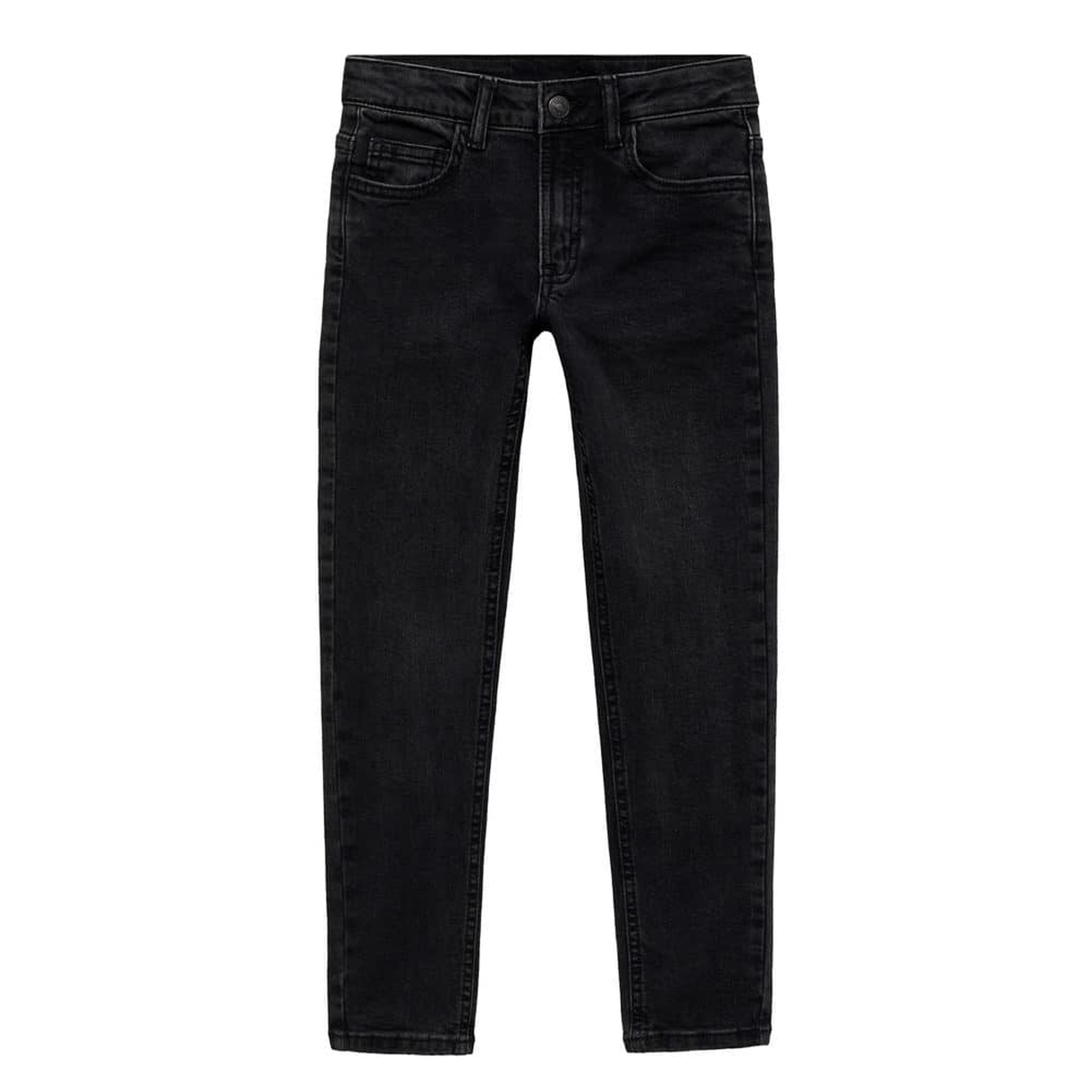 Mango Çocuk Slim Fit Jean Siyah Denim