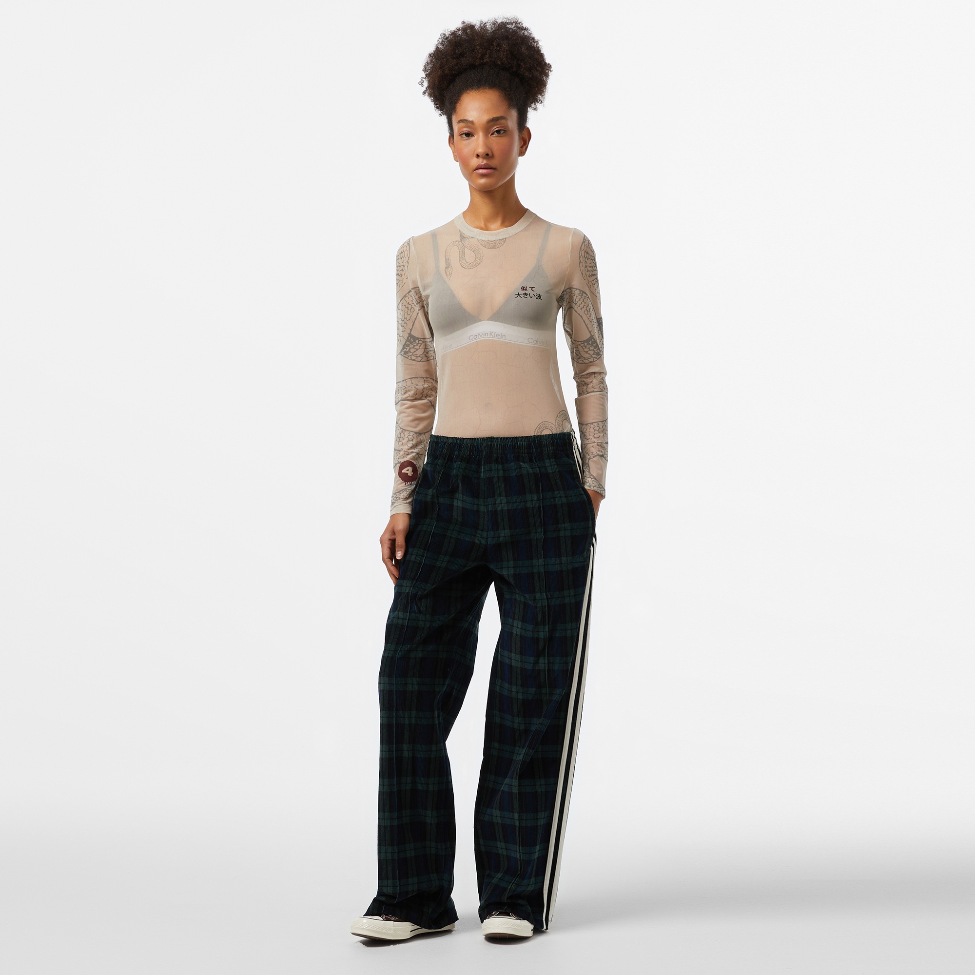 UNITED4 Kadın Krem T-Shirt