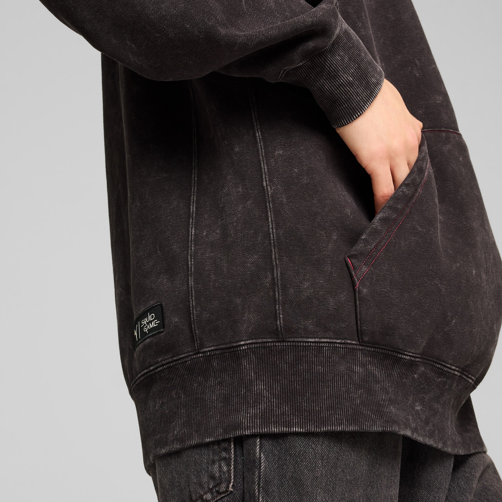 Puma X Squid Game Erkek Siyah Sweatshirt