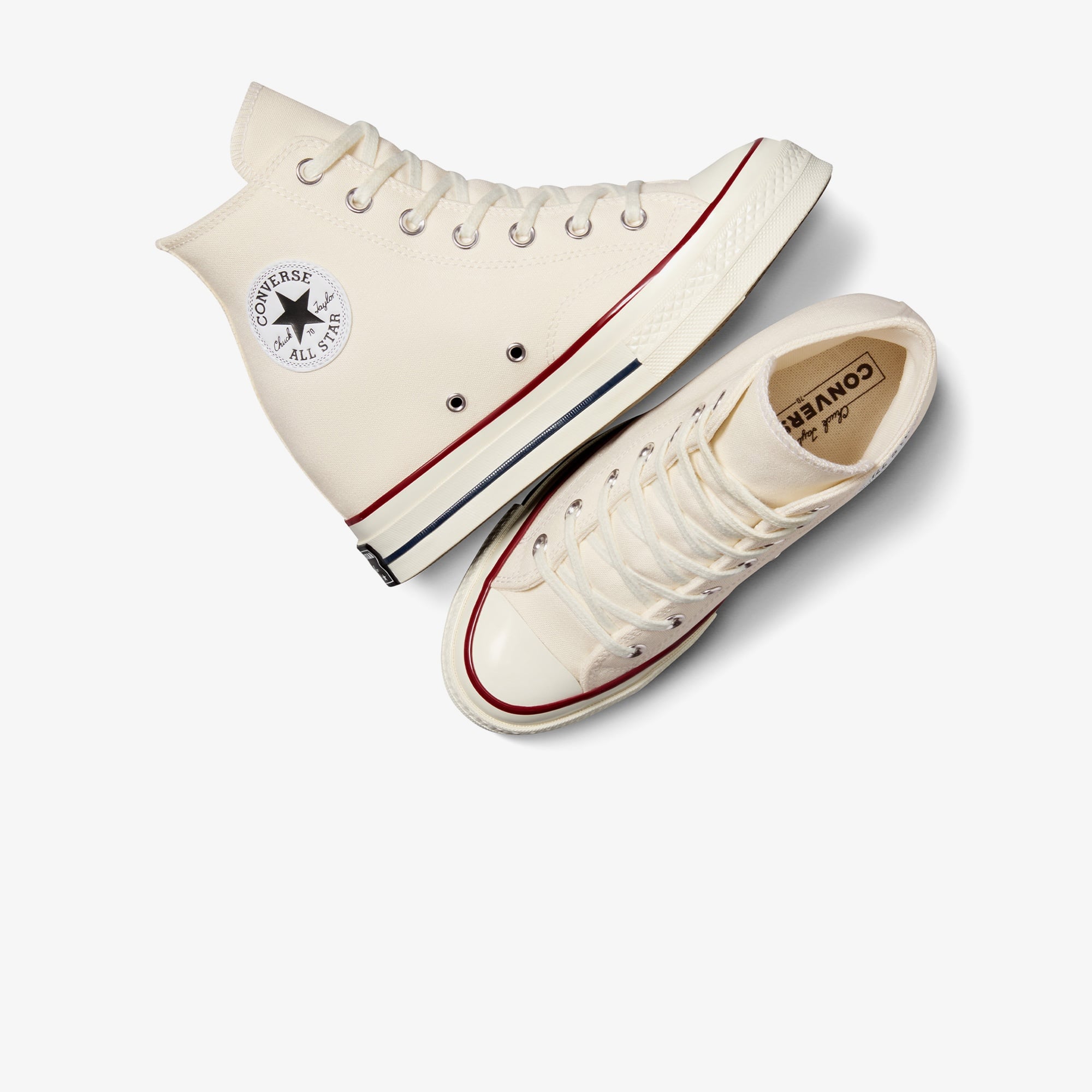 Converse Chuck 70 Wedge Kadın Krem Platform Sneaker