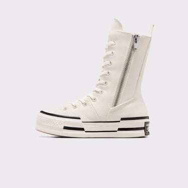  Converse Chuck 70 Plus XHi Unisex Krem Platform Sneaker