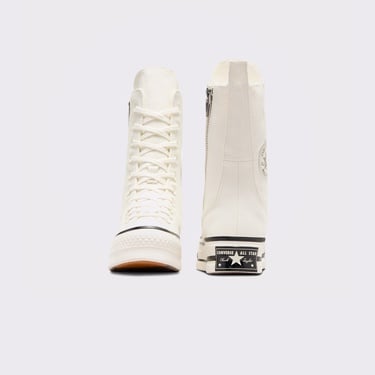  Converse Chuck 70 Plus XHi Unisex Krem Platform Sneaker
