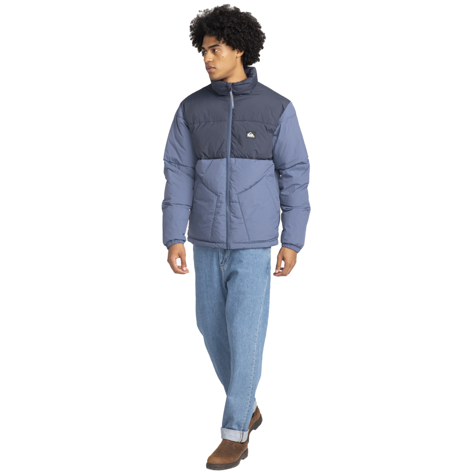 Quiksilver Wild Mountain Tech Erkek Mavi Ceket