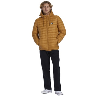  Quiksilver Scaly Hood Erkek Kahverengi Ceket