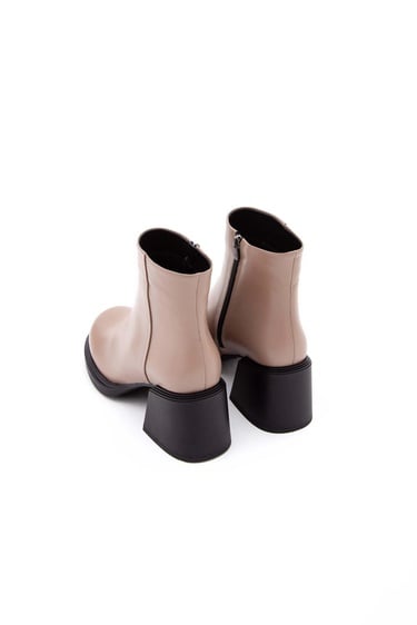  Tamer Tanca Kadın Hakiki Deri Vizon Casual Bot