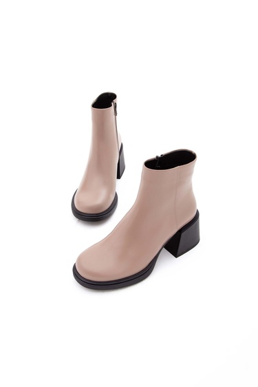  Tamer Tanca Kadın Hakiki Deri Vizon Casual Bot