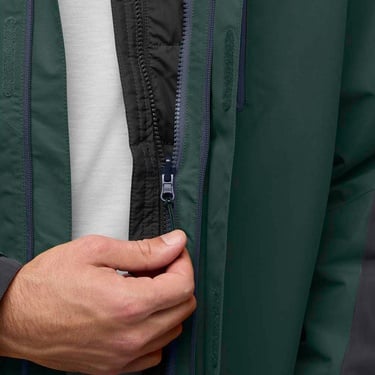  Jack Wolfskin Jasper 3in1 Erkek Yeşil Outdoor Ceketi