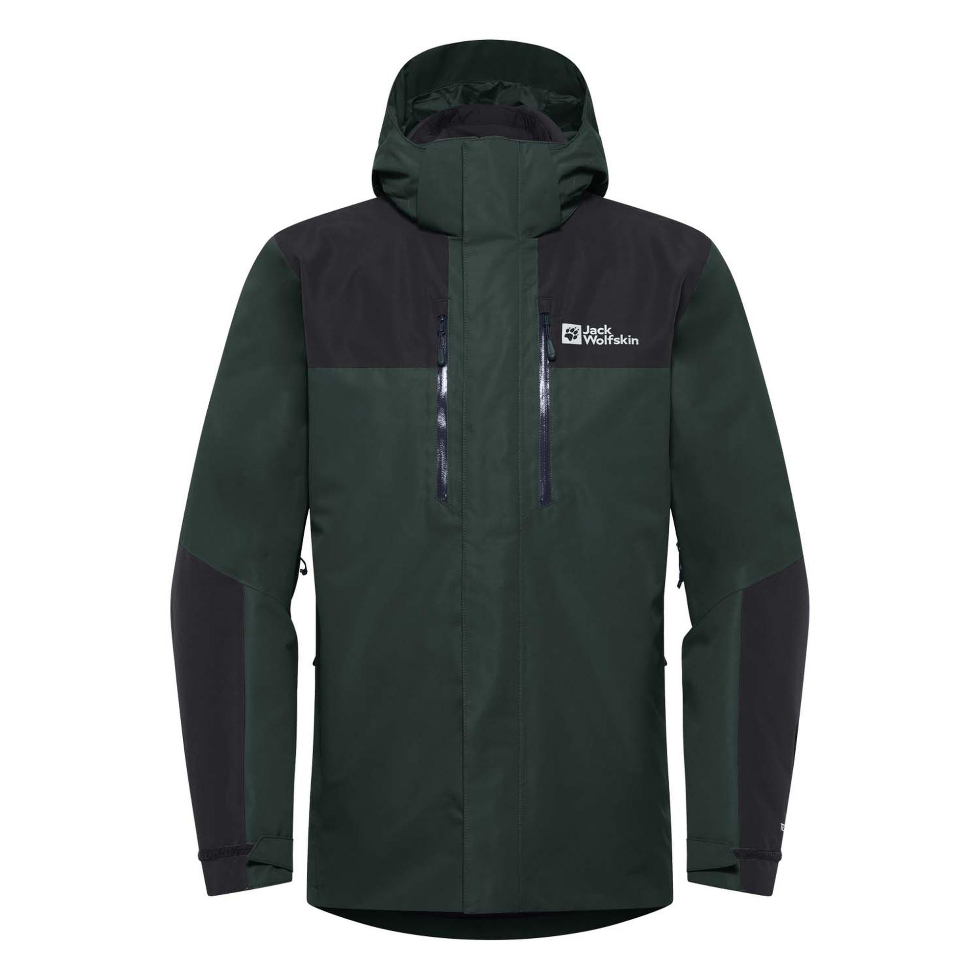 Jack Wolfskin Jasper 3in1 Erkek Yeşil Outdoor Ceketi