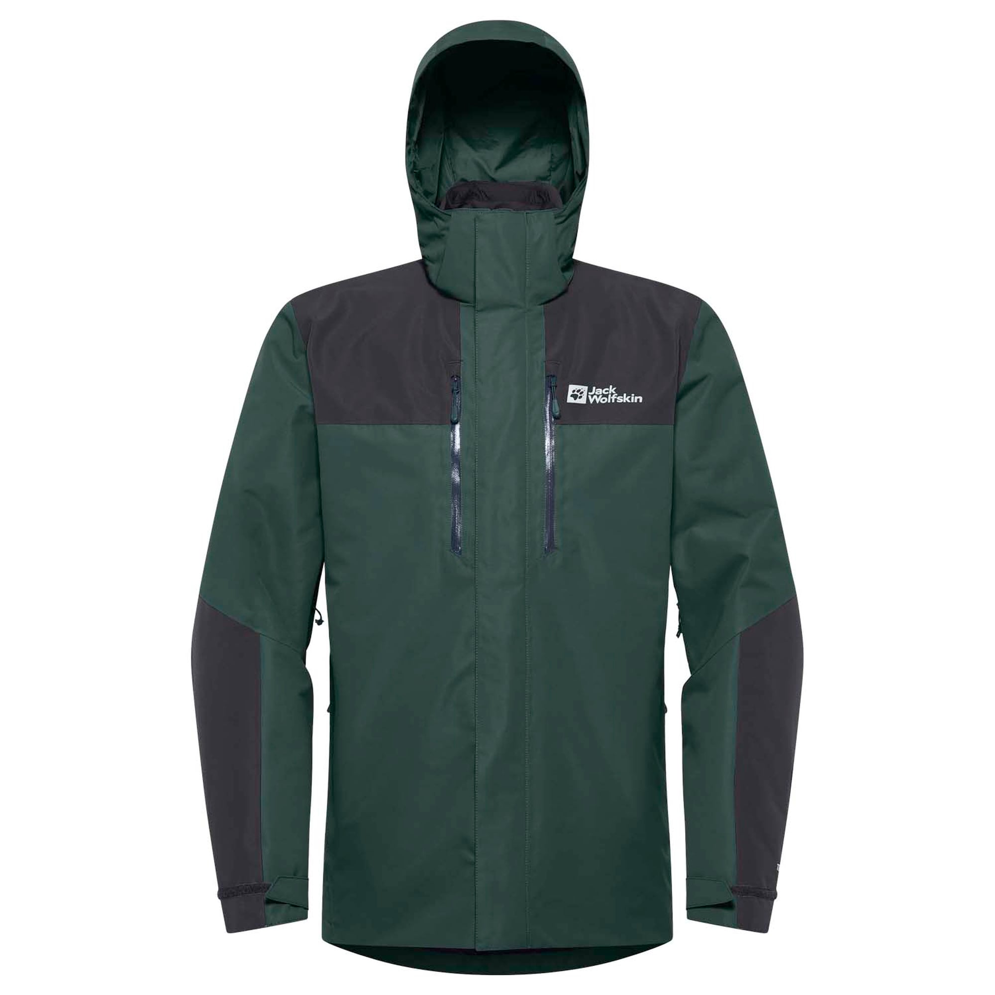 Jack Wolfskin Jasper 3in1 Erkek Yeşil Outdoor Ceketi