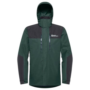  Jack Wolfskin Jasper 3in1 Erkek Yeşil Outdoor Ceketi