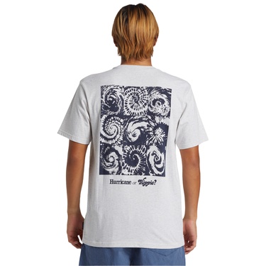  Quiksilver Hurricane Or Hippie Moe Erkek Beyaz Tişört