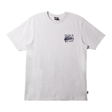  Quiksilver Hurricane Or Hippie Moe Erkek Beyaz Tişört