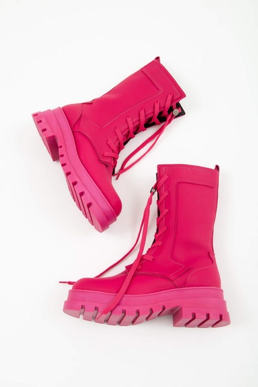  Tamer Tanca Kadın Hakiki Deri Pembe POSTAL Bot