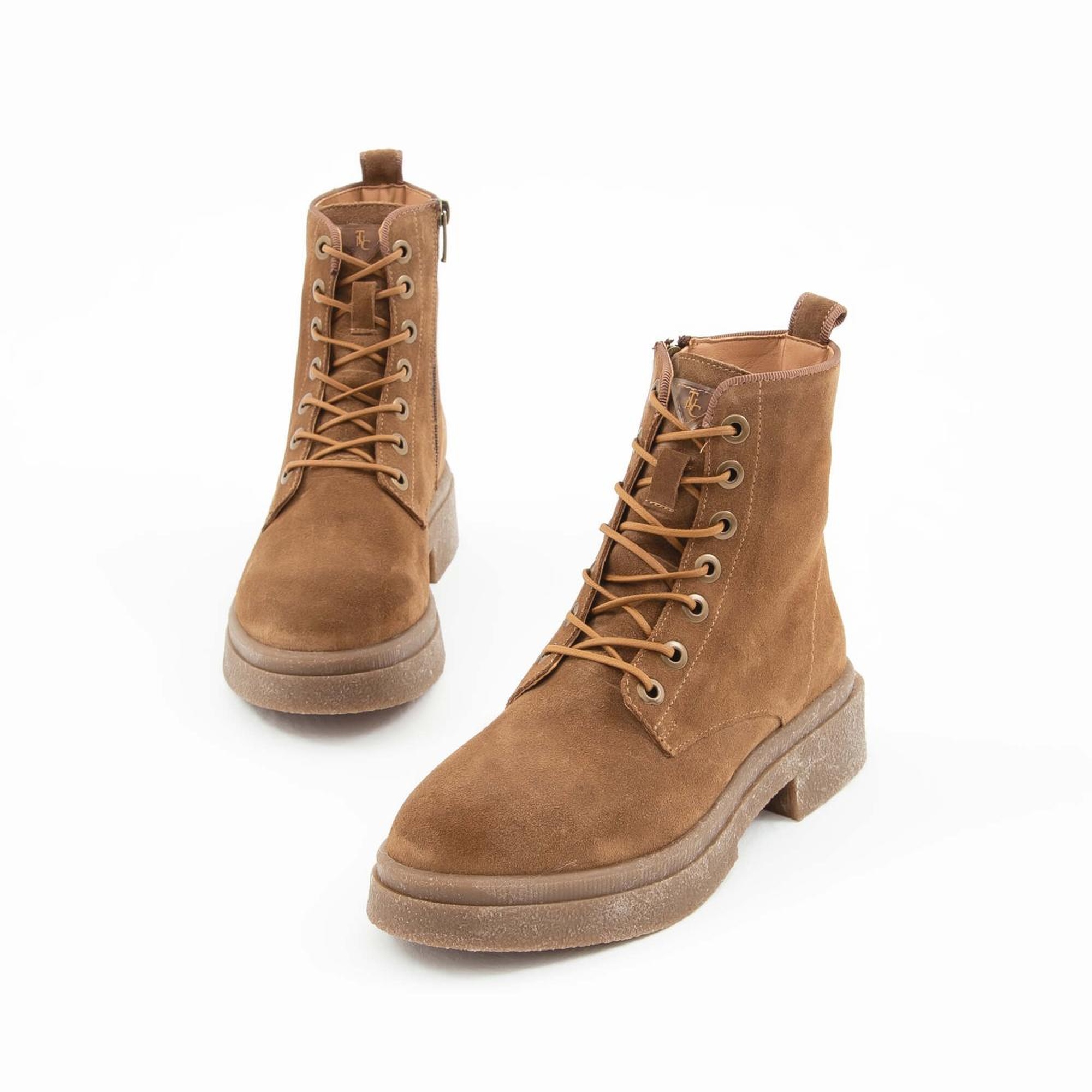 Tamer Tanca Kadın Hakiki Deri Taba Süet Casual Bot