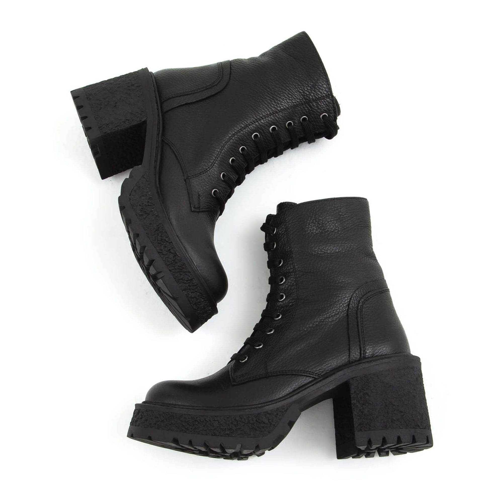 Tamer Tanca Kadın Hakiki Deri Siyah Casual Bot