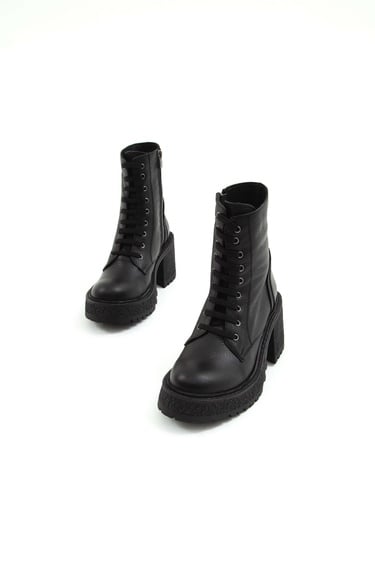  Tamer Tanca Kadın Hakiki Deri Siyah Casual Bot