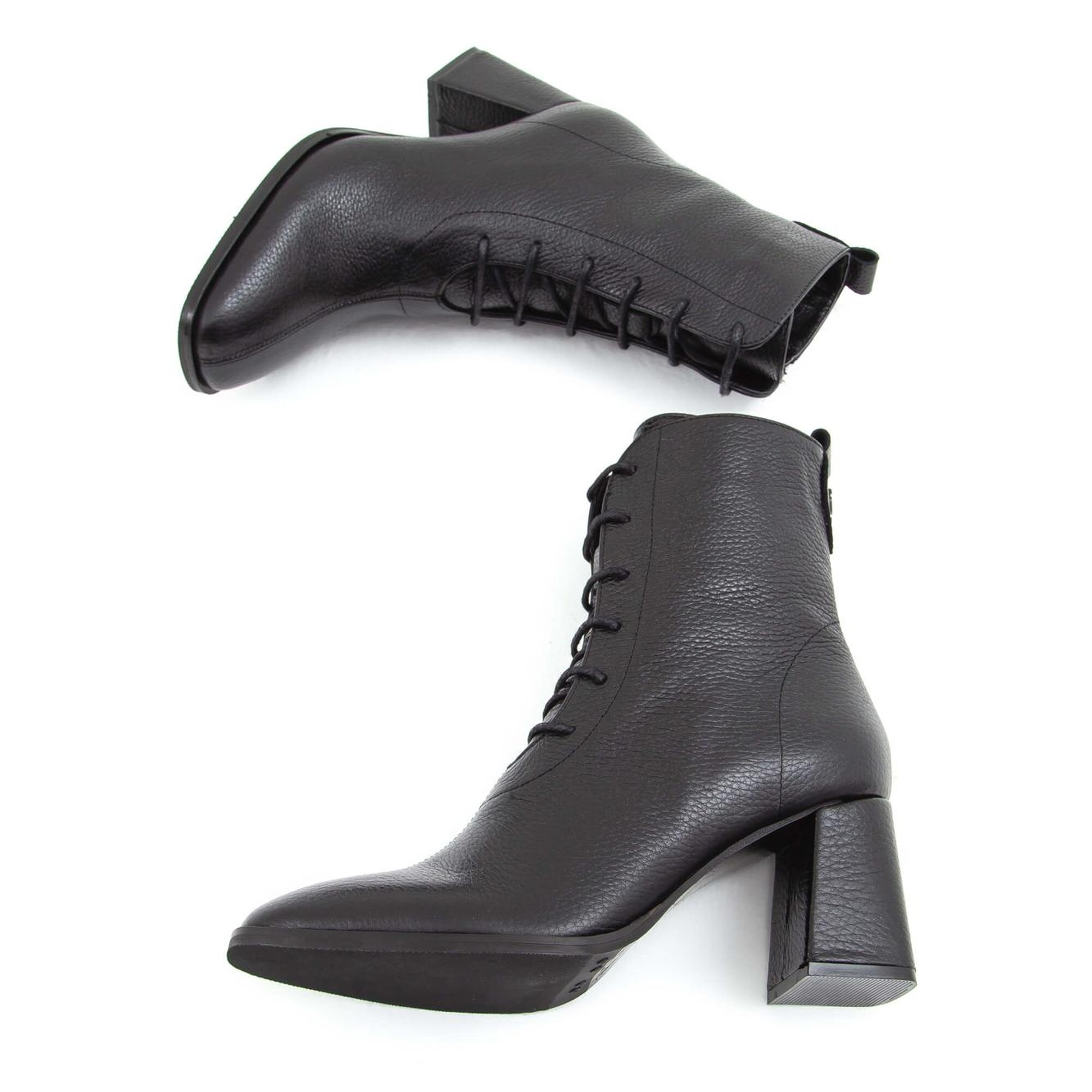 Tamer Tanca Kadın Hakiki Deri Siyah Bot