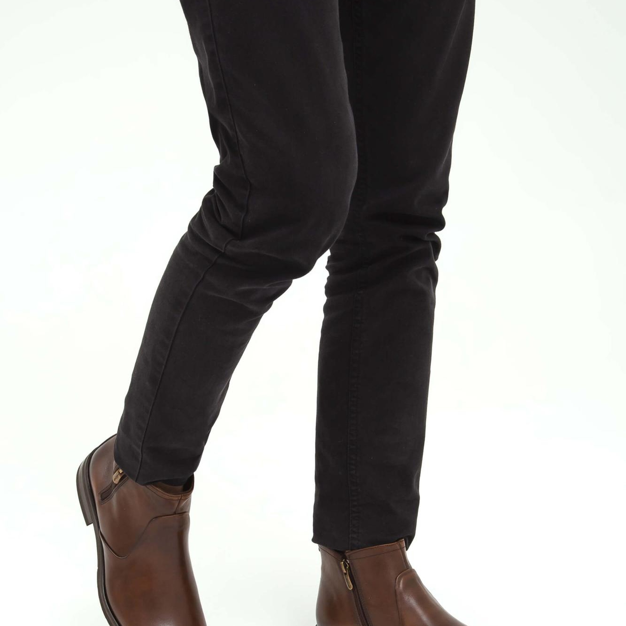 Tamer Tanca Erkek Hakiki Deri Kahverengi Klasik Bot