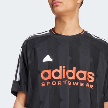  adidas House of Tiro Jacquard Erkek Siyah Forma