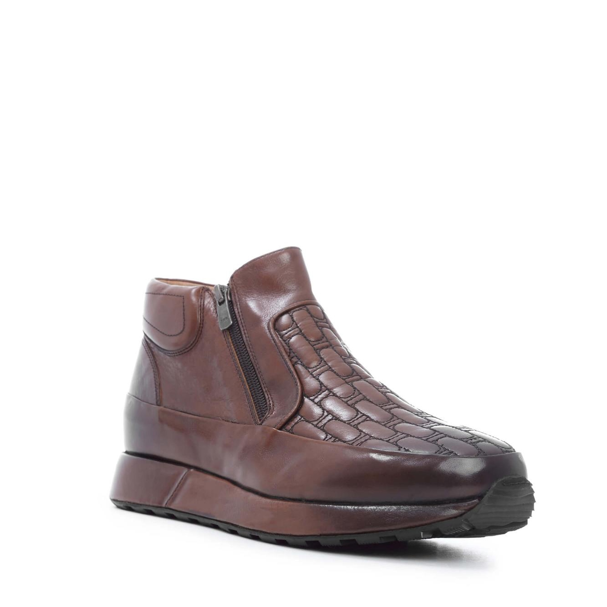 Tamer Tanca Erkek Hakiki Deri Taba Bufalo Klasik Bot