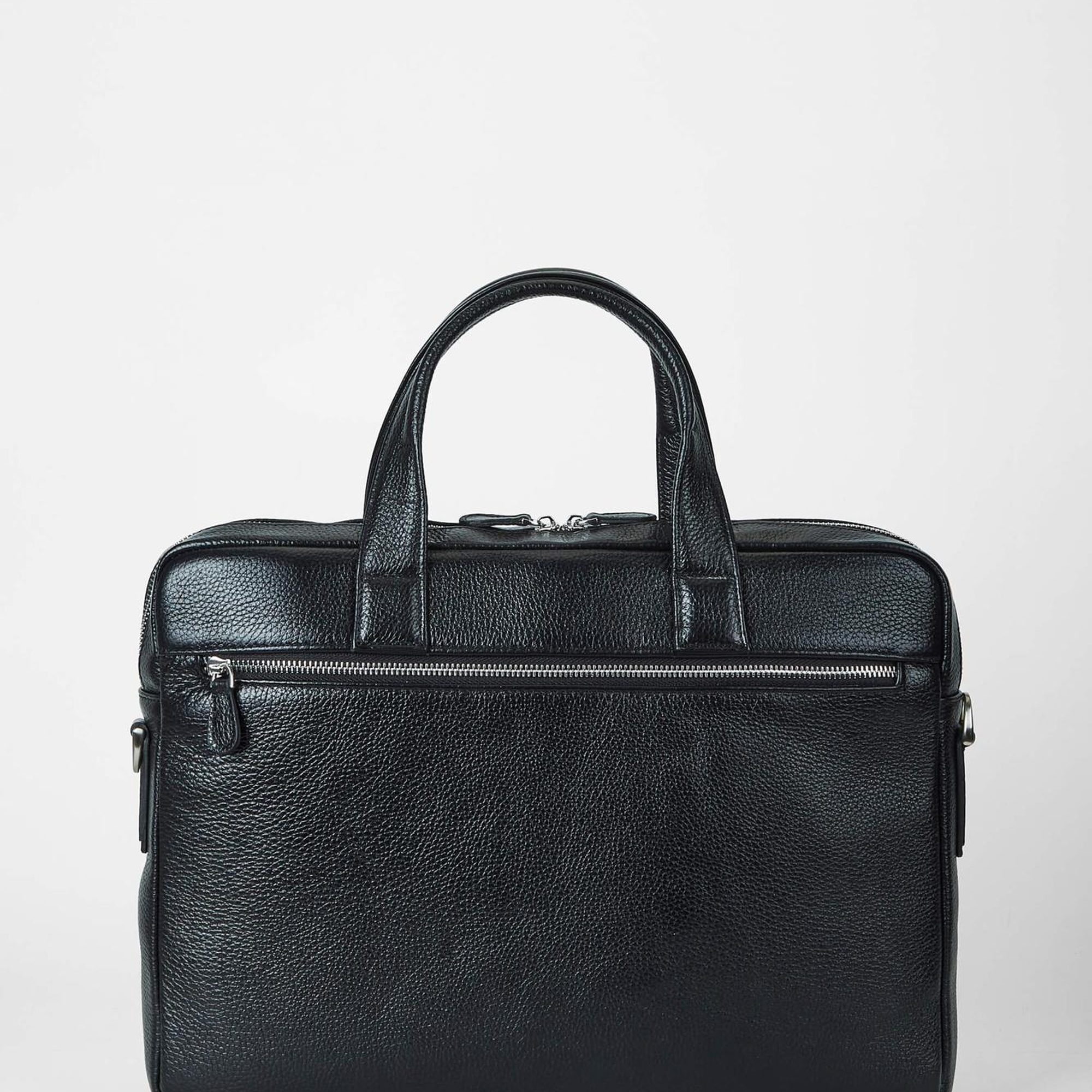 Tamer Tanca Erkek Hakiki Deri Siyah Evrak Çantası