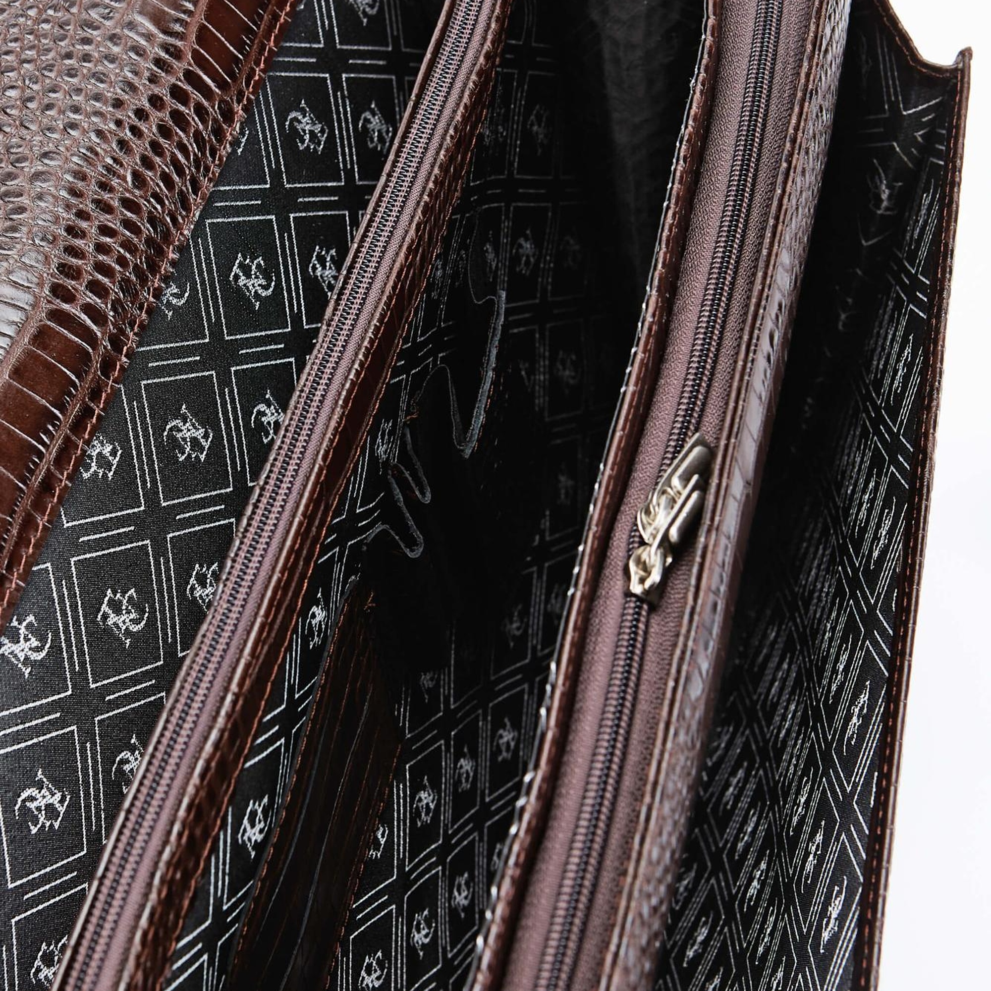 Tamer Tanca Erkek Hakiki Deri Kahverengi Evrak Çantası