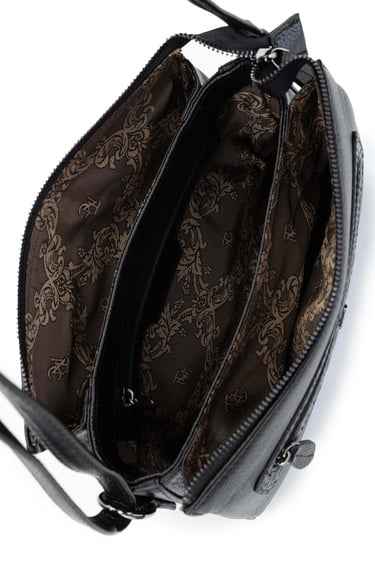  Tamer Tanca Kadın Hakiki Deri Siyah Omuz Çanta