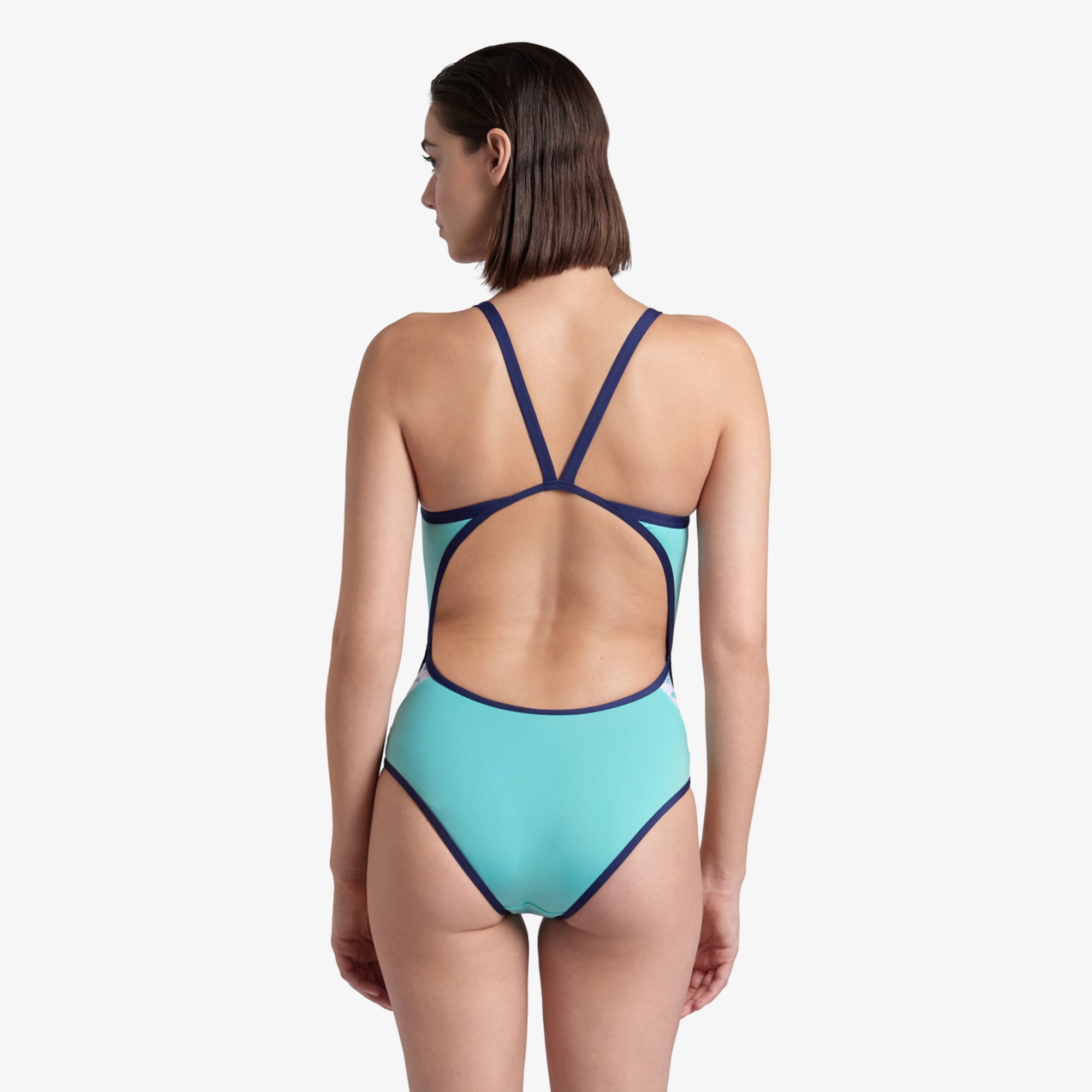 Arena Icon's Superfly Kadın Mavi Yüzücü Mayosu