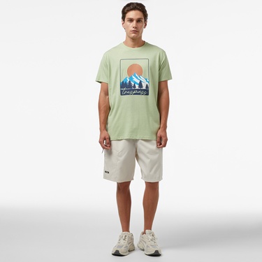  Trespass Austin Erkek Turuncu Günlük T-Shirt